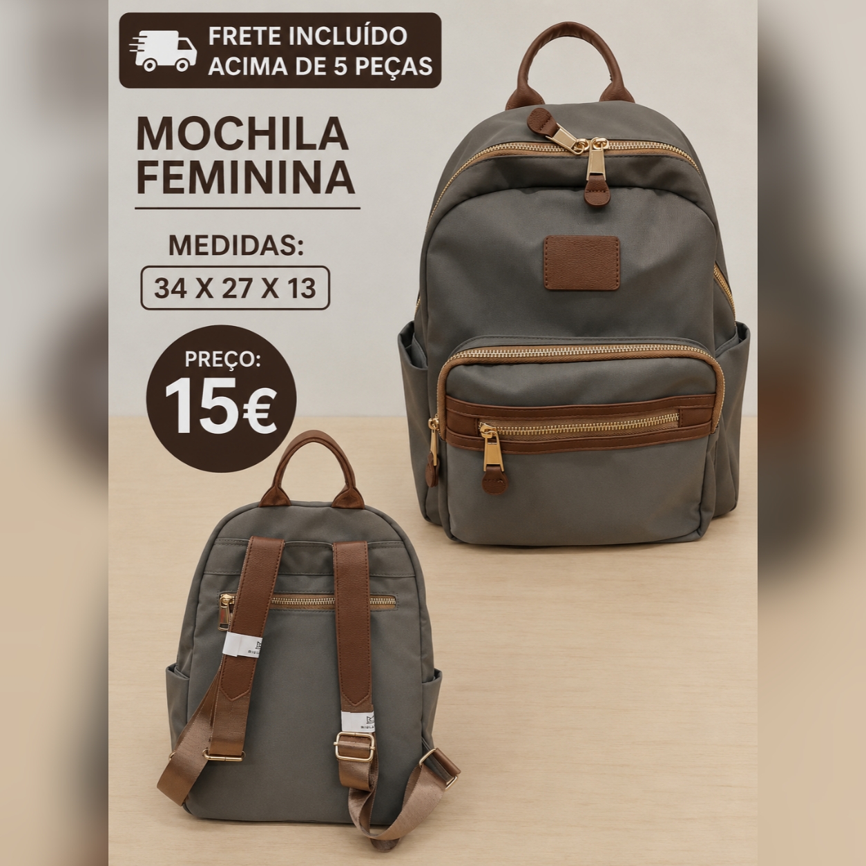 Mochila Feminina Elegantes