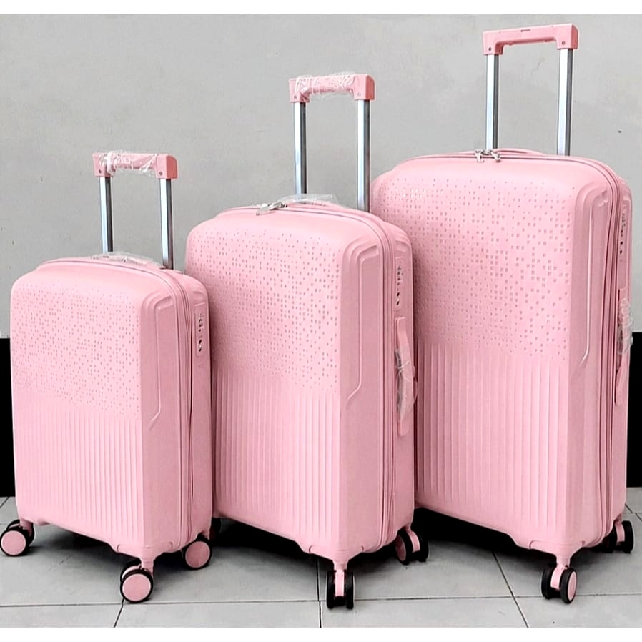 Conjunto 3 Mala de Viagem (Pequeno+Média+Grande) Material Polipropileno "ROSA" PROMOÇÃO ÚLTIMAS: 85€ foto 5