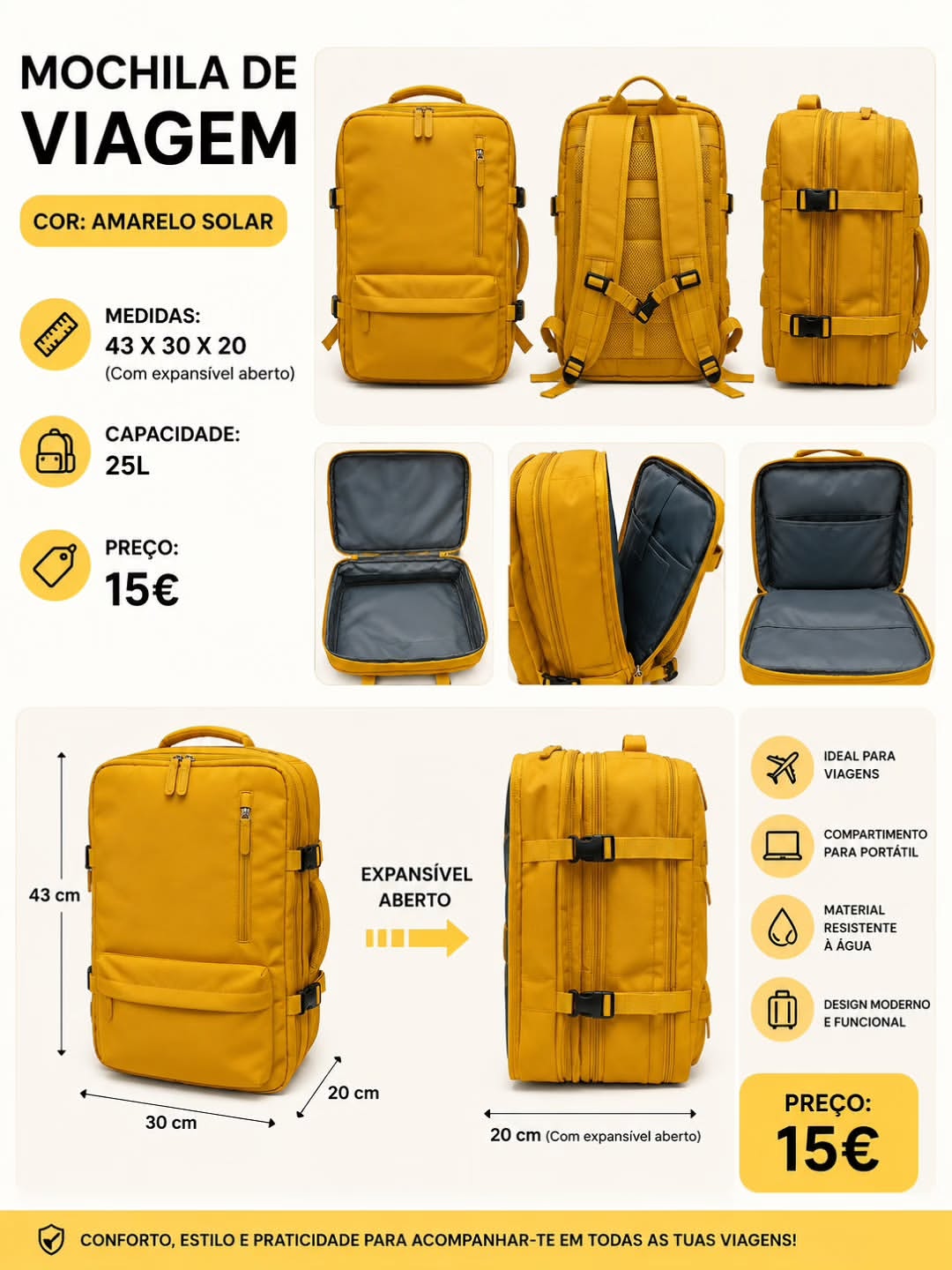 Mochilas Para Cabine