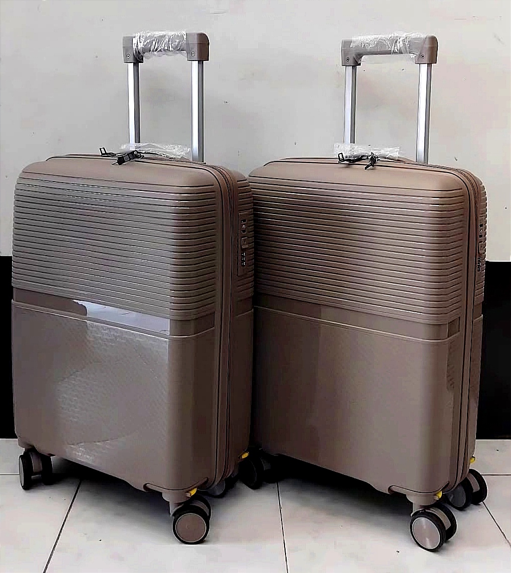 Conjunto 2 Malas de Viagem Pequena/ Cabine (Saem Rodas) Material em Polipropileno Premium foto 3
